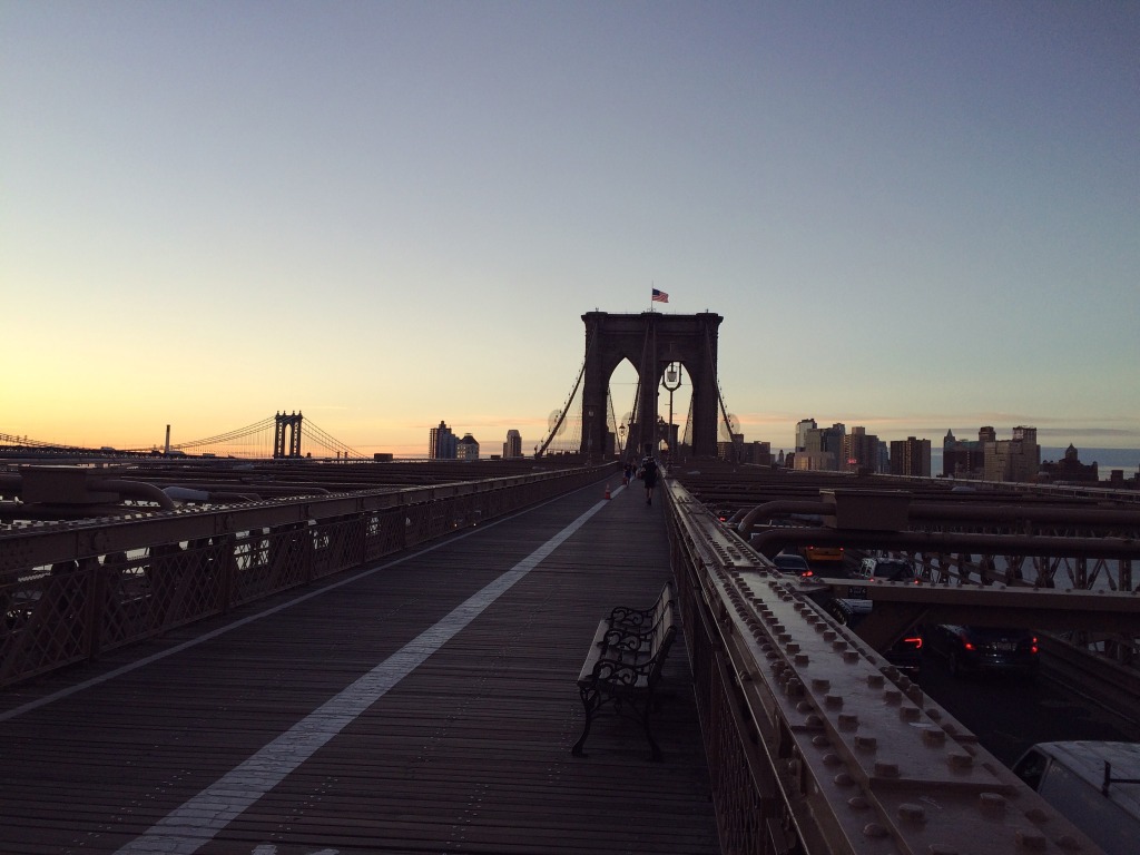 Brooklyn bridge soluppgången helalf.se